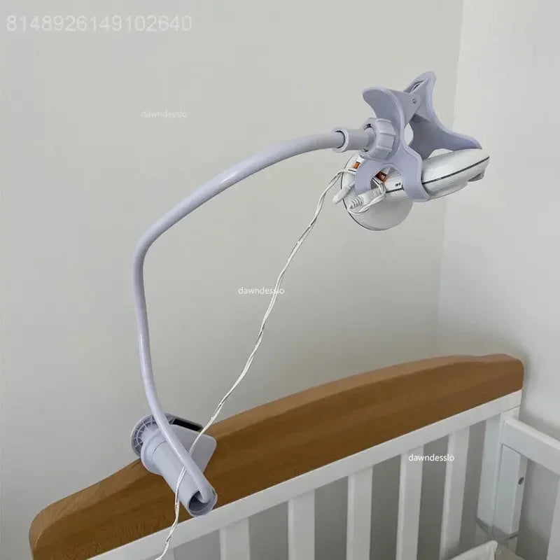 Support Universel pour Écoute-Bébé | Bras Long Flexible Réglable pour Berceau