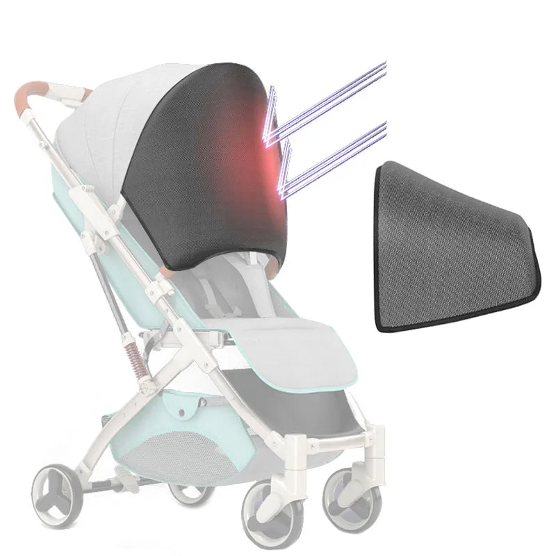 Pare-soleil Poussette Multi-Protection | UV50+, Pluie & Moustiquaire