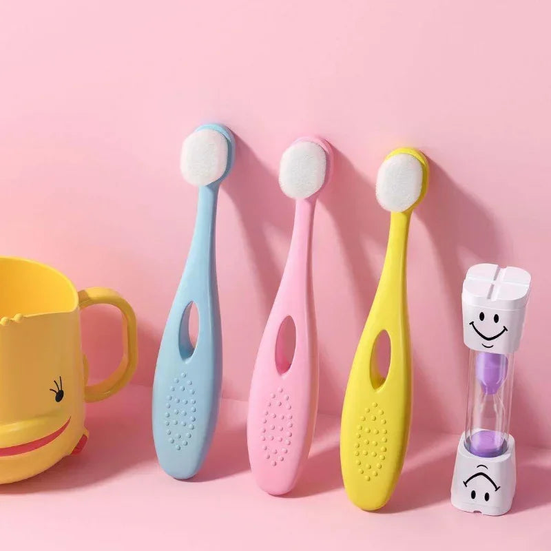 Brosse à Dents d'Éveil Souple pour Bébé | Initiation à l'Hygiène Bucco-Dentaire