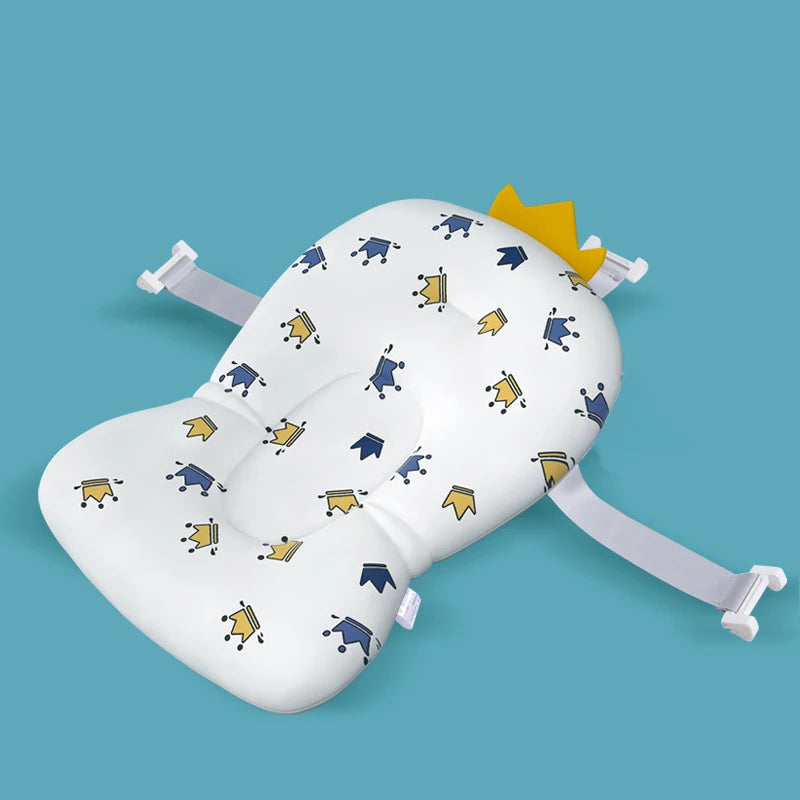 Baignoire Pliable Bébé avec Coussin Ergonomique | Mon Premier Bain Sécurisé