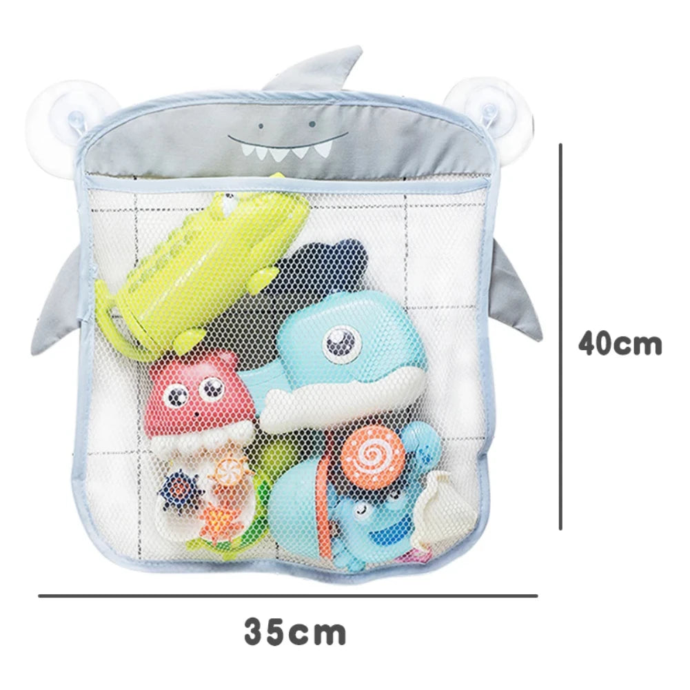 Filet de Rangement pour Jouets de Bain à Ventouses