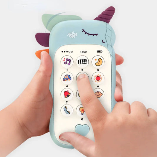 Téléphone Musical et Lumineux pour Bébé | Éveil & Imitation Unicorn