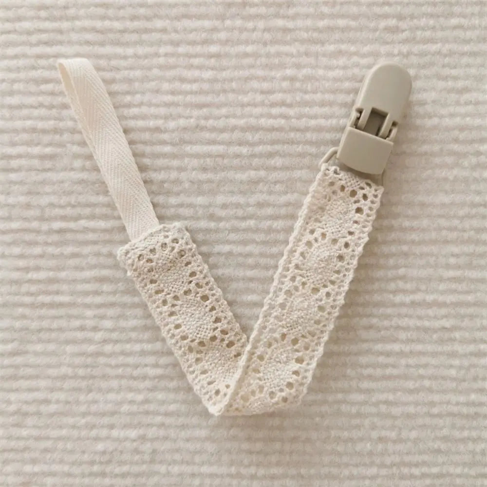 Attache-Tétine en Tissu Floral pour Bébé | Élégance Retro & Sécurité