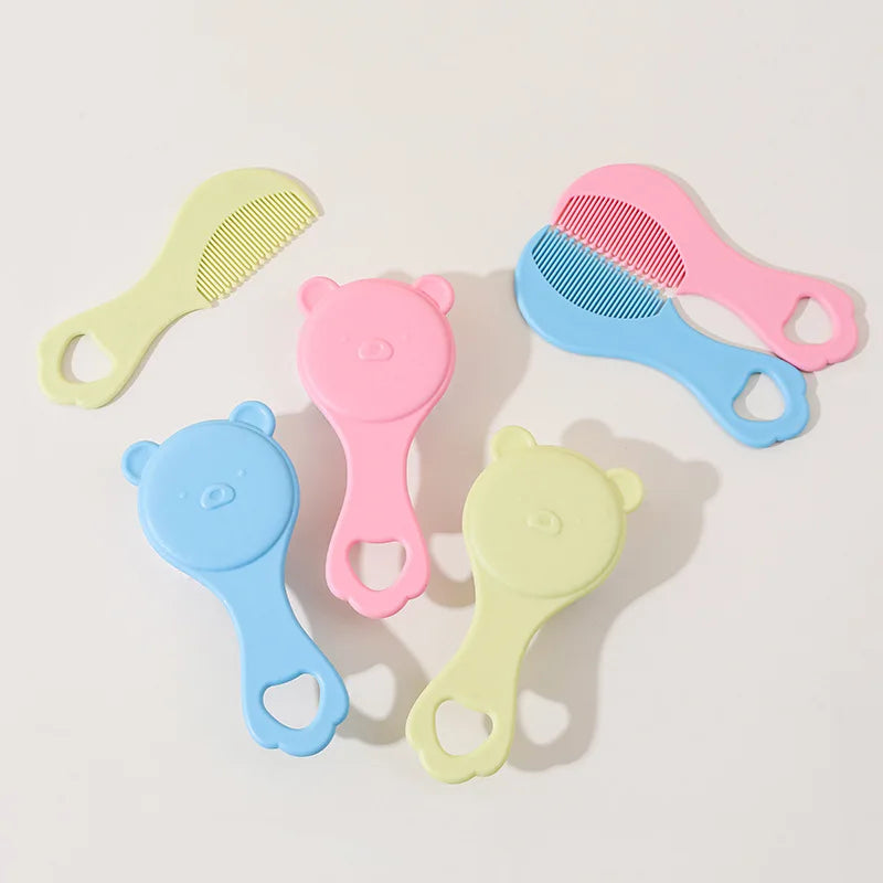 Ensemble Brosse et Peigne Bébé | Kit de Toilette Doux pour Nouveau-Né et Enfant