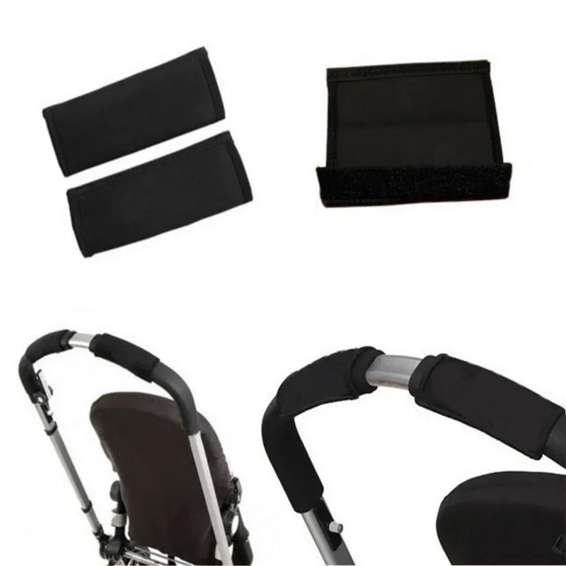 Lot de 2 Housses en Tissu Oxford pour Barre de Protection de Poussette | Protection & Hygiène
