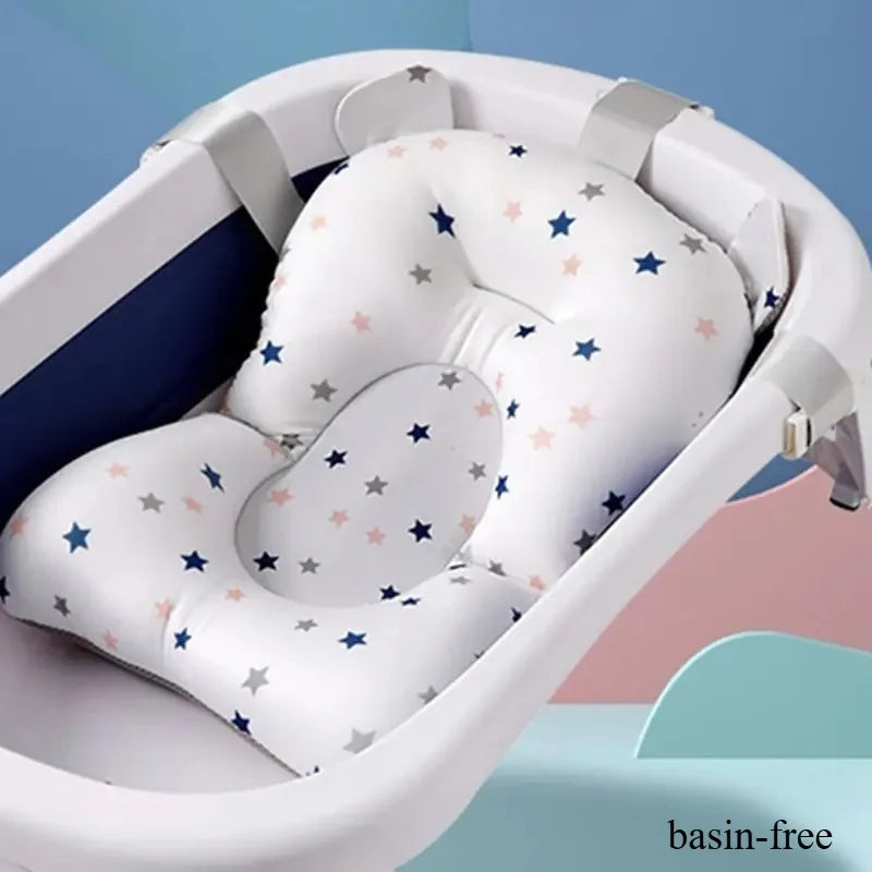 Coussin de Bain Flottant et Ajustable pour Bébé | Réducteur de Baignoire Ergonomique et Moelleux