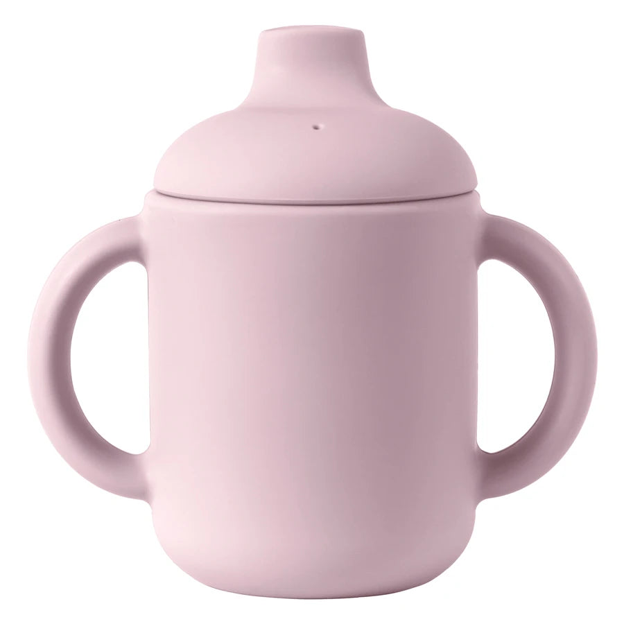 Tasse d'Apprentissage Étanche pour Bébé | Double Poignée en Silicone Souple Sans BPA