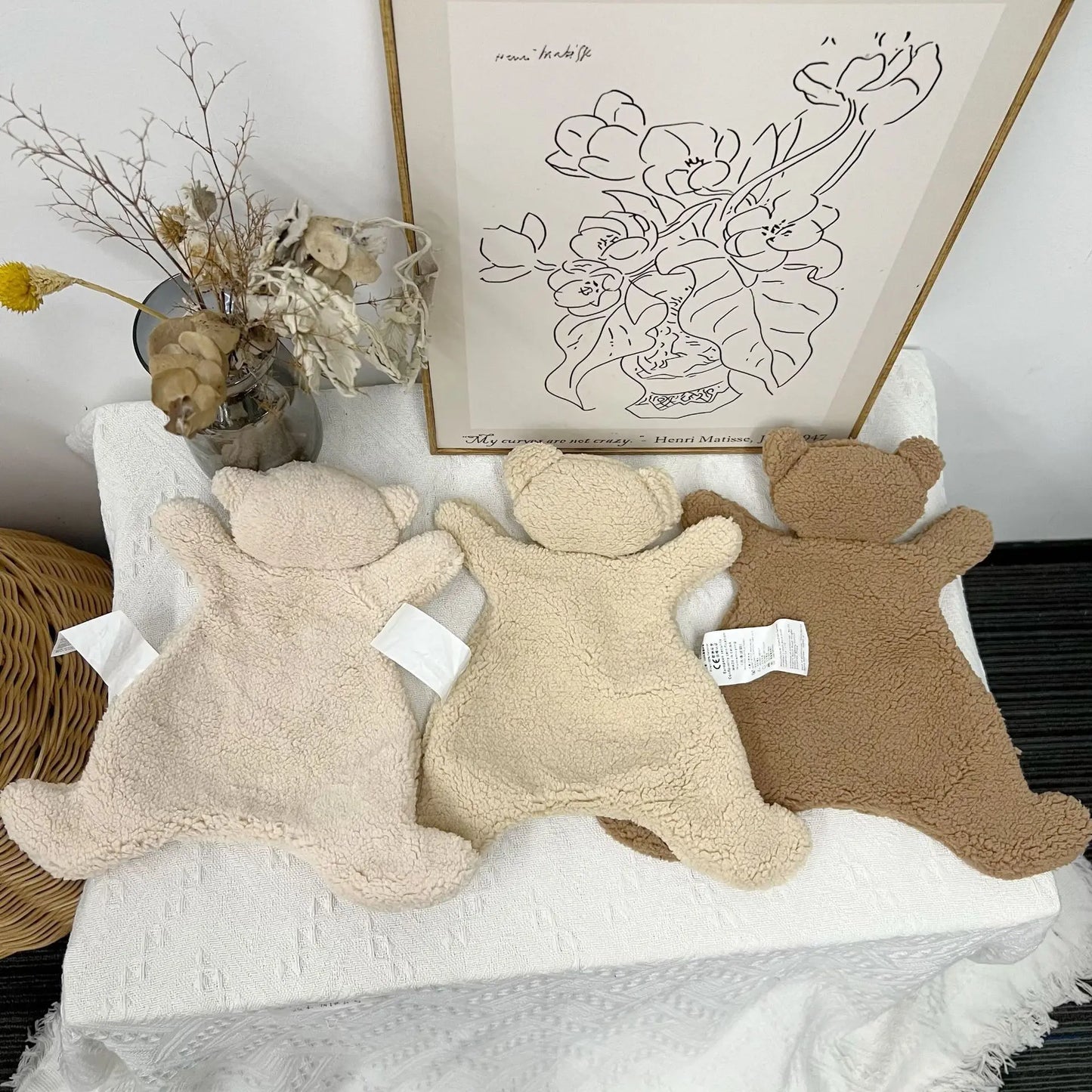 Poupée de Chiffon Dormeuse pour Nouveau-Né | Doudou Réconfortant Premier Âge