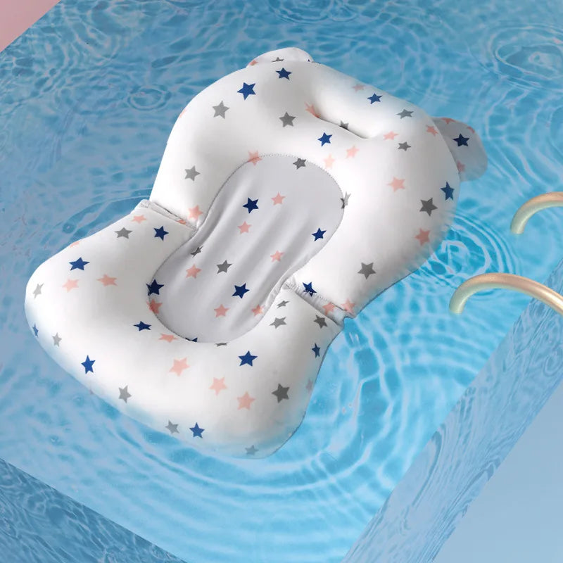 Baignoire Pliable Bébé avec Coussin Ergonomique | Mon Premier Bain Sécurisé