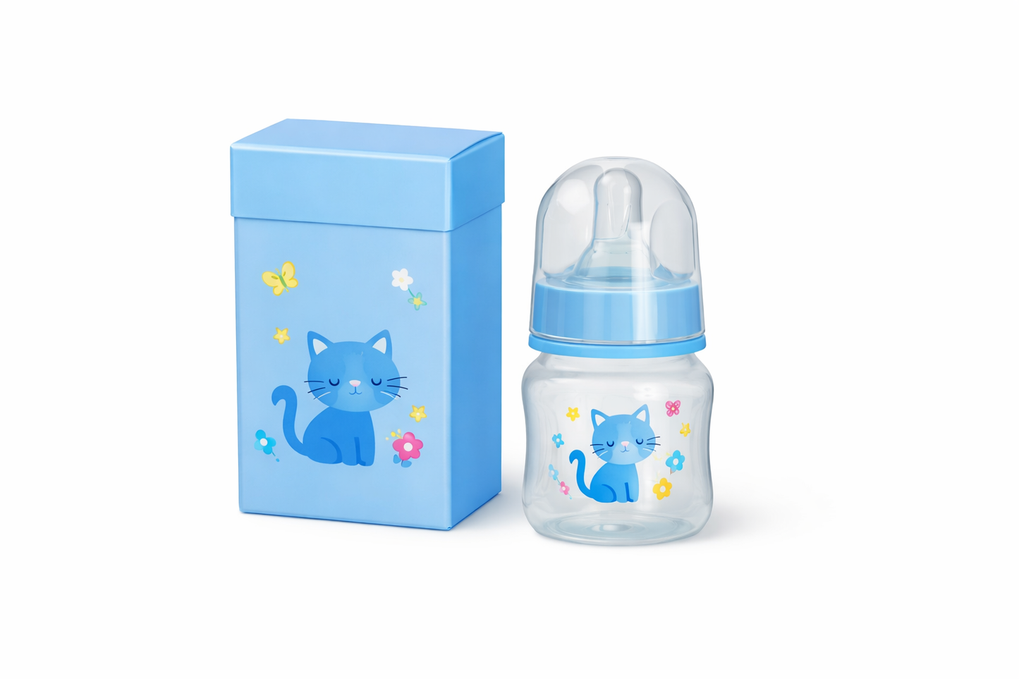 Mini Biberon Nomade 50 ml | Sans Fuite et Ultra-Portable pour Bébé