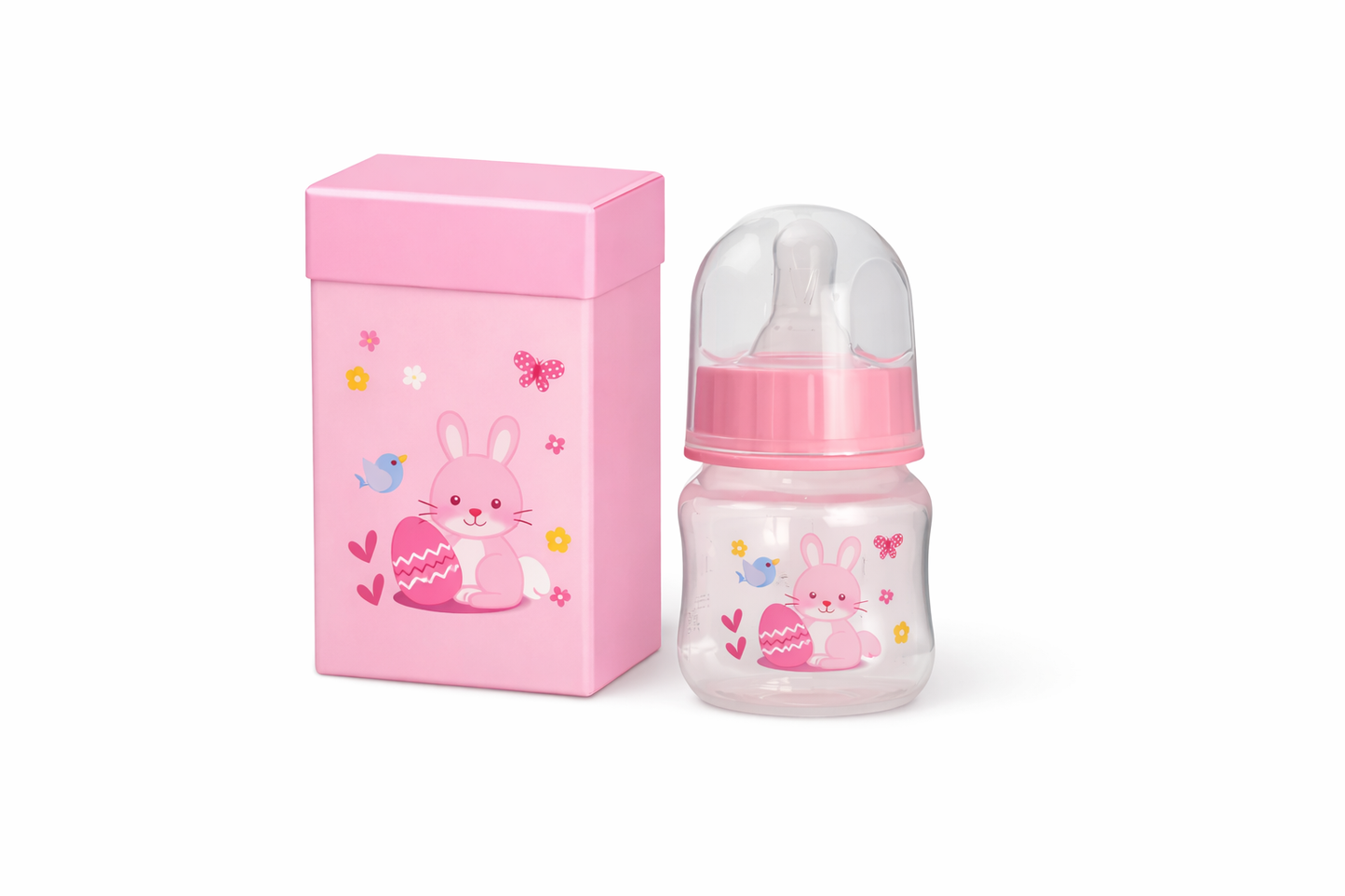 Mini Biberon Nomade 50 ml | Sans Fuite et Ultra-Portable pour Bébé